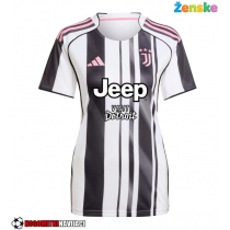 Ženske Nogometnih dresov Juventus Domači 2025-26 Kratki rokavi